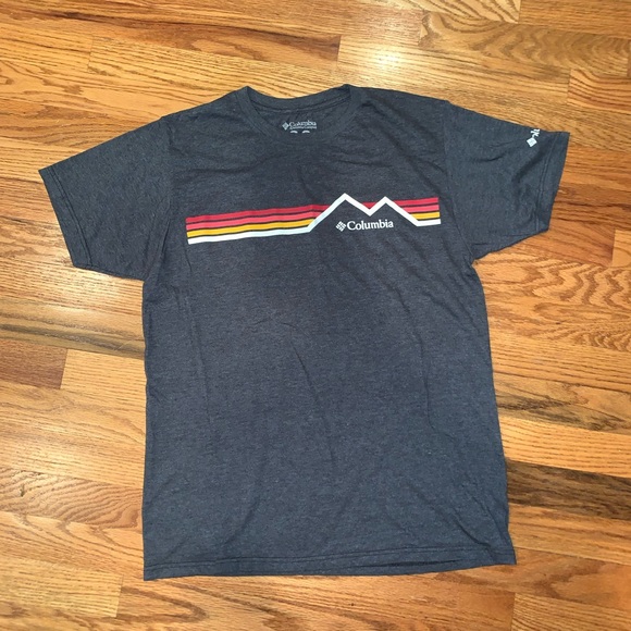 Columbia Other - NWOT Columbia Short Sleeve Dark Grey T-Shirt Size Medium